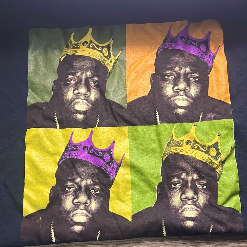 The Notorious BIG graphic t-shirt.